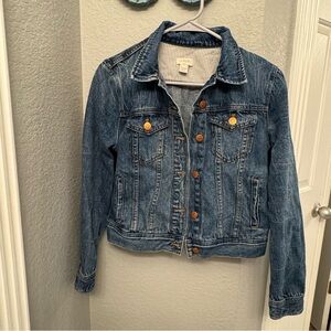 J. Crew Blue size small women Denim Jacket